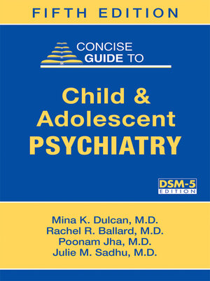 cover image of Concise Guide to Child and Adolescent Psychiatry
